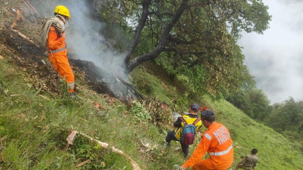 Helicopter Crash in Uttarakhand